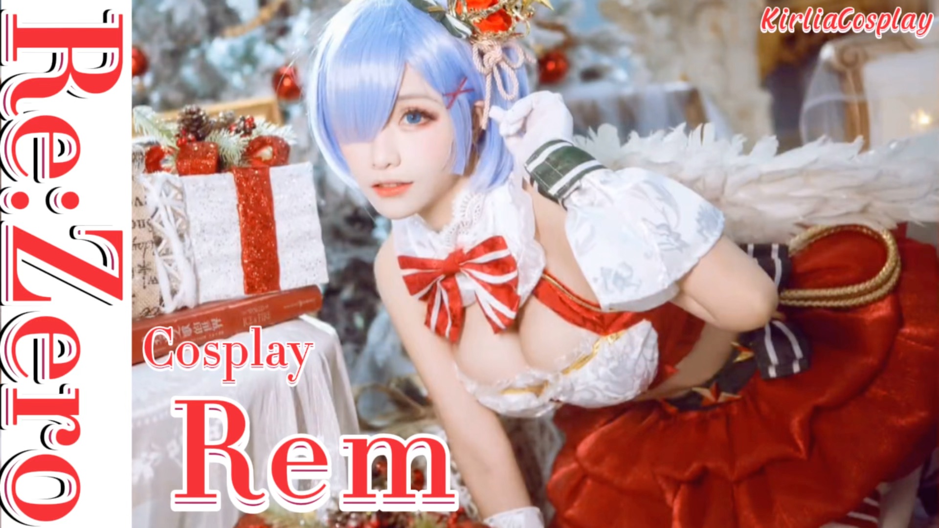 Cosplay] [Re:Zero] Nàng hầu Rem phiên bản Giáng Sinh | Bắt đầu lại ở một  thế giới khác lạ - Bilibili