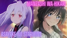 Asayake No Starmine X Manzashi wa Hikari | Mashup of Plastic Memories X Kaoru Hana wa Rin to Saku