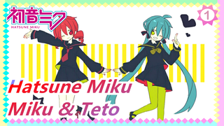 Hatsune Miku | Baju Renang Sekolah Miku & Teto yang Terpisah_1