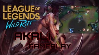 AKALI GAMEPLAY ( ShadowAssassin ) LOL wildrift