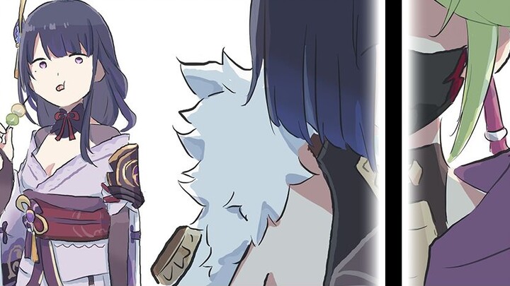 [Genshin Impact meme thịt nấu chín] Yelan: Từ chối đồ ngọt! Jiuqi: Từ chối phù thủy! #216