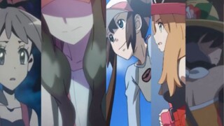 Campuran penampilan para pahlawan wanita dalam game Pokémon (ドﾘドﾘ)