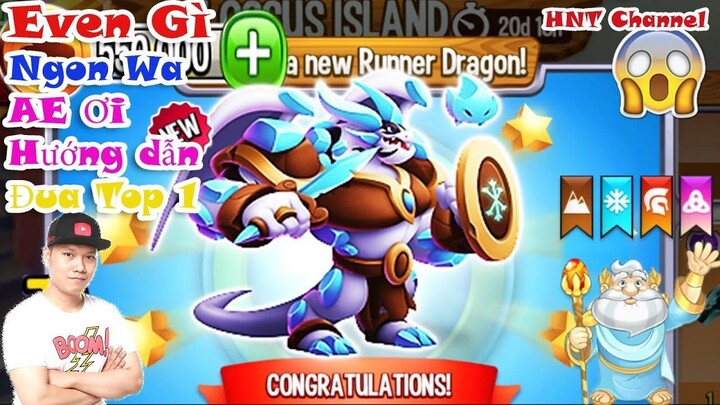 Dragon City Phần 6 Lap 7 Chia Sẽ Cách Đua Heroic Top 1 DRAGON CITY HNT chơi game Nông Trại Rồng HNT