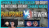 Ch4knu 100% Tamang Prediction sa Drafting ng NATIONAL ARENA! | Z4pnu & Chaktelle pinanood si HATE!