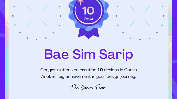 thank you CANVA