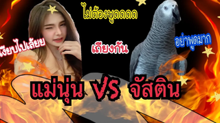 ตอน จัสตินเถียงคำไม่ตกฟาก นกอะไรทำไมมันเถียงเก่งขนาดนี้!!