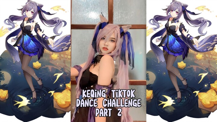 Keqing Tiktok Dance Challenge Part 2