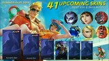 ALL NEW UPCOMING SKINS IN MOBILE LEGENDS - 41 UPCOMING SKIN 2019 - MLBB X KOF COLLABORATION SKINS