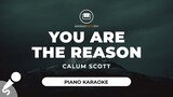 You Are The Reason - Calum Scott (Piano Karaoke)