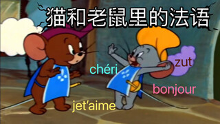 《猫和老鼠》里的法语都说了些什么？小泰菲真可爱啊。
