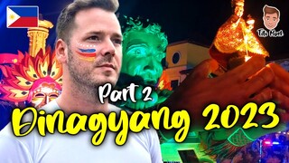 DINAGYANG 2023 🥳 - Day 2 - ILOmination - Parade of Lights - Mardi Gras | Philippines | VLOG 021