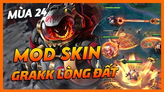 Mod Skin Grakk Đi Vào Lòng Đất Mùa 24 Mới Nhất Full Hiệu Ứng Không Lỗi Mạng | Yugi Gaming