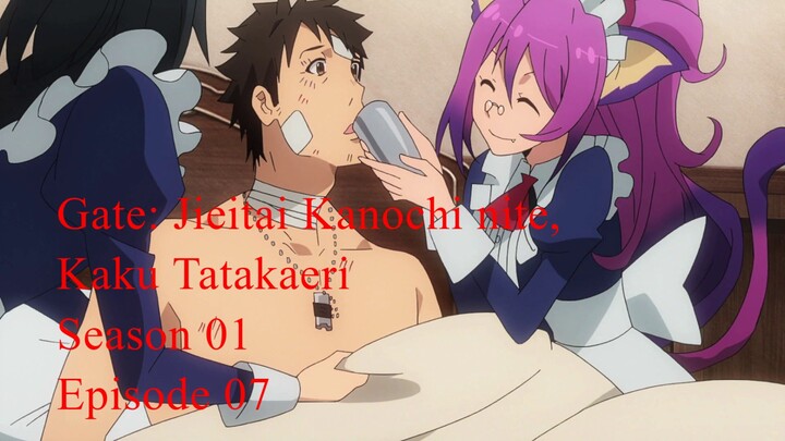 Gate: Jieitai Kanochi nite, Kaku Tatakaeri - Season 01 Episode 07 Subtitle Indonesia