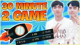 LEO RANK CỰC DỄ TỚI TỪ VỊ TRÍ CỦA LEVI VÀ ZEROS, 30 PHÚT 2 GAME | LEVI DUO ZEROS