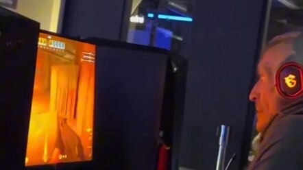 My foreign roommate said, "Even my grandpa is better at gaming than you."