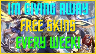 MOBILE LEGENDS FREE SKIN GIVEAWAY JULY 2021 | FREE SKIN GIVEAWAY MOBILE LEGENDS