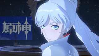 《原神》×RWBY联动预告  新角色演示-「weiss：冰雪的天使」