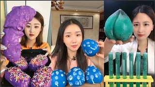 [ASMR] THÁNH ĂN ĐÁ| Ăn Đá lạnh, chocola đông lạnh đa màu sắc| Ice Eating MUKBANG SATİSFYİNG#230