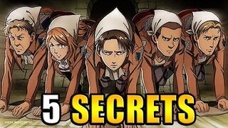 5 SECRETS QUE VOUS IGNOREZ SUR L'ANCIENNE ESCOUADE LEVI !