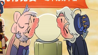 🔥 Genshin Impact Laughing and eating glutinous rice balls🔥