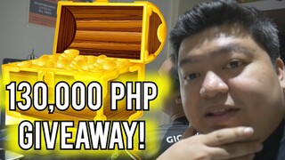 130,000 PHP GIVEAWAY?! - WXC VLOG