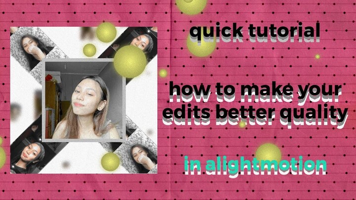 how to make your edits better quality | quick tutorial