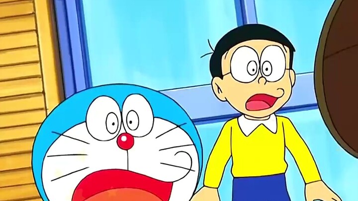 Doraemon: Nobita's father becomes a super carpenter and can saw alloys with ease