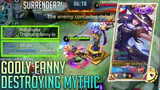 Paano magpasurrender ng kalaban? | FANNY AGGRESSIVE RANK GAMEPLAY | MLBB