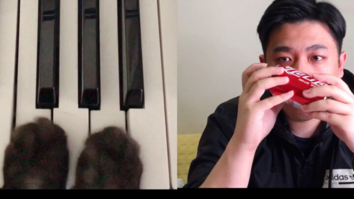 Spring Festival sickness: performing Justin Bieber's hit song [Yummy] with a Coke can as accompanime