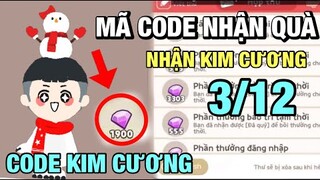 MÃ CODE COUPON NHẬN QUÀ ĐÁ QUÝ NGÀY 3 THÁNG 12 MỚI NHẤT TRONG PLAY TOGETHER