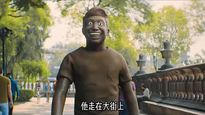 ผู้ชายคนนี้กลับกลายเป็นมนุษย์ช็อกโกแลตไปซะแล้ว