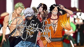 Past era's react to Future Luffy, One Piece |• react •|