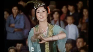 全球华人才艺年夜赛冠军 著名舞蹈家热依汗•阿布力孜 年轻时的舞蹈片段