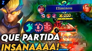 A PARTIDA MAIS INSANA DO MÊS!! - YU ZHONG GAMEPLAY | Mobile Legends