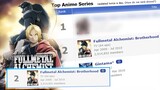 7 Anime Yang Pernah Mengalahkan Rating Fullmetal Alchemist: Brotherhood Si Preman MyAnimelist