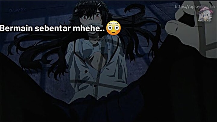 Diculik sama penjahat dan mau di jadikan mainan.. 🗿💦