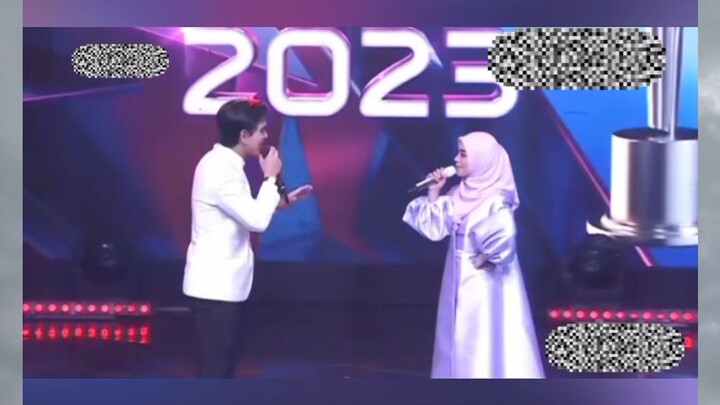 lesti bongkar usia hati azof di hadapan penonton