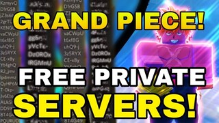 Grand Piece Online (FREE 50+ VIP SERVERS) IN DESCRIPTION ROBLOX 2022! *GRAND PIECE ONLINE* SERVERS