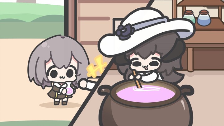 Little Gray Hair Can’t Drink This!! The Love Potion of the Dahlia