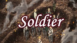 Attack on Titan AMV - Soldier