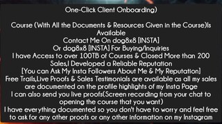 One-Click Client Onboarding Course Download