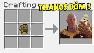 THỬ THÁCH SINH TỒN VÀ SỞ HỮU GĂNG TAY VÔ CỰC HACK GAME CỦA THANOS !! *THANOS HÀNG DỎM*