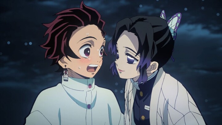 Shinobu Kocho was so beautiful that Tanjiro was stunned on the spot~