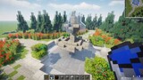 When you move Genshin Impact's buildings into Minecraft [Minecraft Building Tutorial]---Tutorial for Beginners