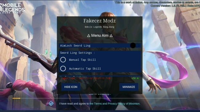Fakecez key generator mobile legends