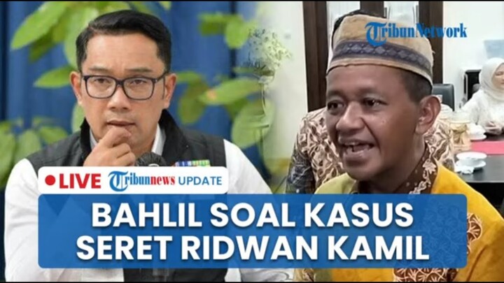 🔴LIVE: Bahlil Tanggapi soal Sejumlah Kasus Seret Ridwan Kamil & Komentari Pertemuan Prabowo-Megawati