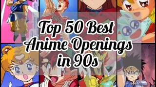Top 50 Best Anime Openings in 90s