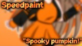 "Spooky Pumpkin" || Speedpaint || • PxrpleMizuki •