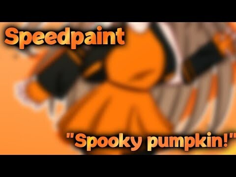 "Spooky Pumpkin" || Speedpaint || • PxrpleMizuki •