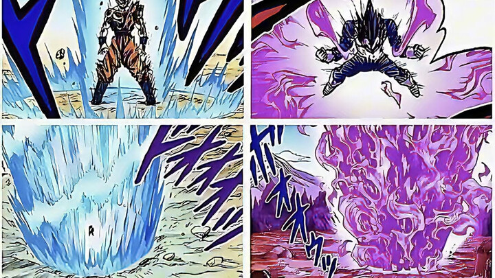 [Dragon Ball Super Manga] At this moment, between Son Goku and Vegeta, who is stronger, and who’s ah